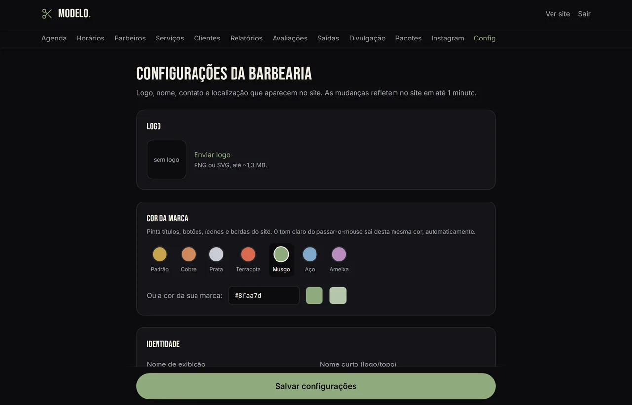 A marca é sua